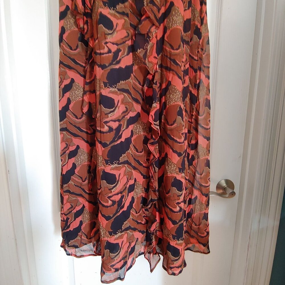 Cleobella Paige Midi Dress | Canyon Multi Ruffle Small / missing the sash - Picture 6 of 13